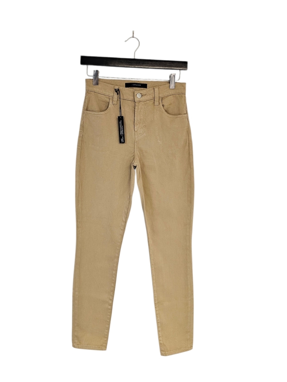 J Brand Alana High Rise Crop Tan  Skinny Ankle Pant 26 NWT